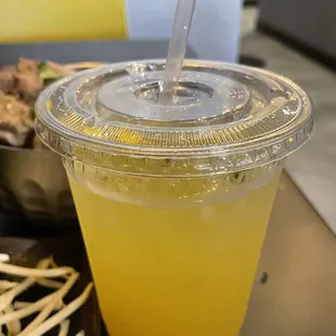 Passion fruit drink