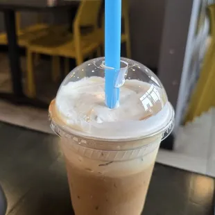 Salted coffee