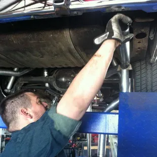 James getting another one fixed up.