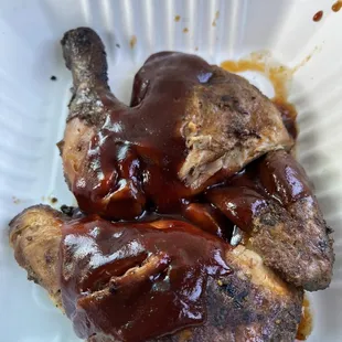 Chicken a la carte! So much flavor!