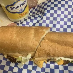 Hot Sausage Po'boy