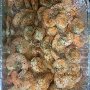 Pan Boil Shrimp