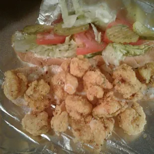 Fried Shrimp Poboy...