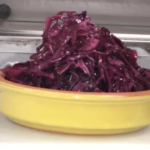 Pickled cabbage slaw