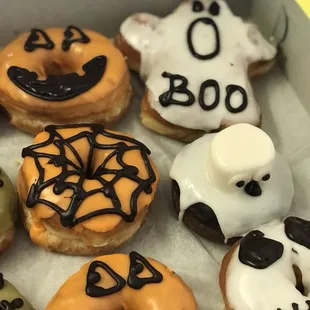 Halloween donuts