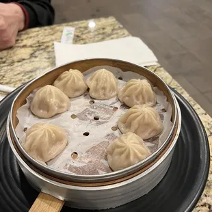 Pork Soup Dumplings-steamed