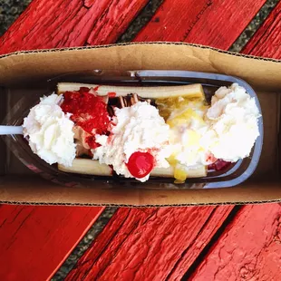 Banana split heaven