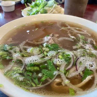 large pho order - wish it had more noodles