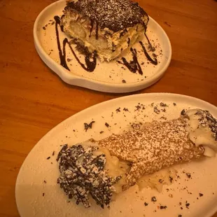 Tiramisu &amp; Cannoli