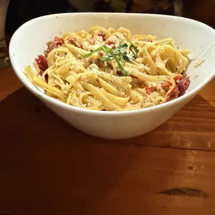 Chicken breast White Truffle Pancetta fettuccine