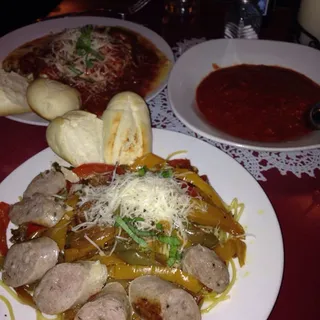 Sausage & Peppers Pasta