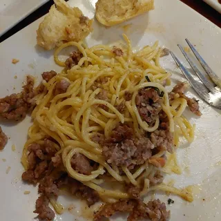 Sausage Carbonara