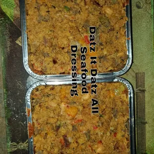 Holiday item Seafood Dressing