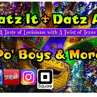 Datz It,Datz All Southern Creole Soulfood trailer we are mobile. Follow us on fb to know where we will be.