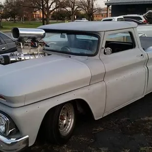 Look at this classic chevy truck