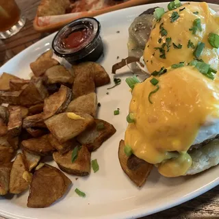 Short Rib Biscuit Benedict