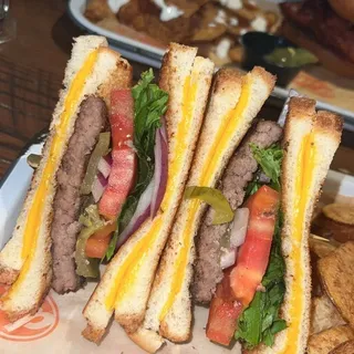 Andy's Grilled Cheeseburger