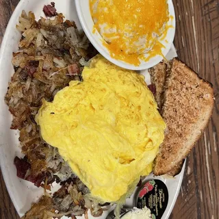 Cream Cheese Cheddar Grits