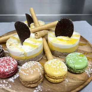 Dessert Mousse Platter!
 3 Kinds of Mousse + Surprise