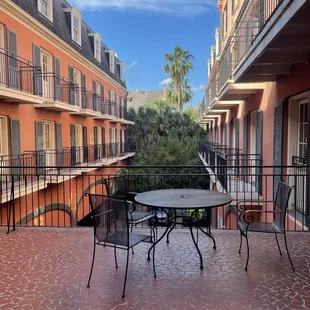 Patio off our room.