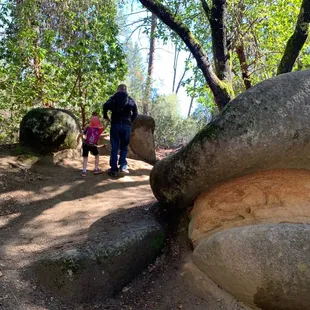 Rock formations. Looks like a clam