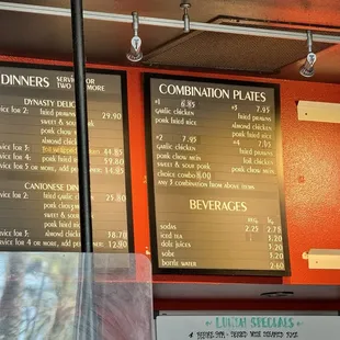 Dave Wong's Deli Menu