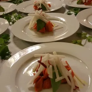 Salads at Wiedemann Hill Mansion, Bellevue, KY