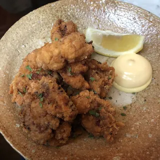 Karaage Fried Chicken with Honey Mustard