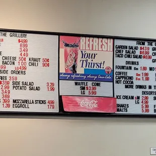 Menu photo two of two.