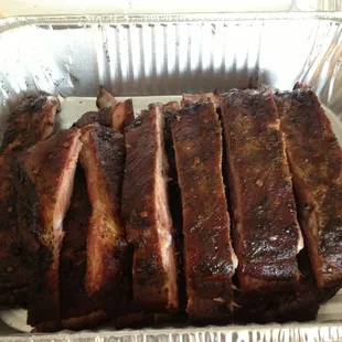 Ribs for dinner!