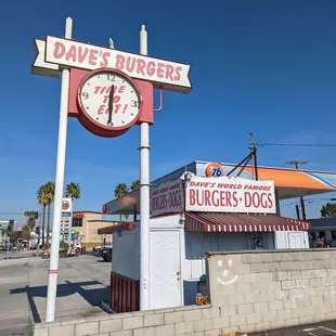 Back of the store looking toward the gas station