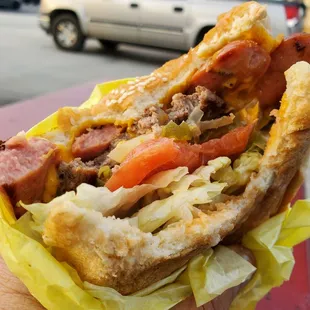 My favorite burger in Long Beach (the cubby!)