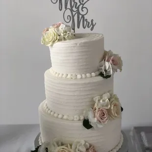 a wedding cake