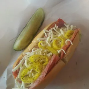 Classic Italian, and doom pickle.