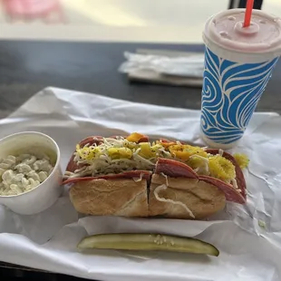 The #1. The Original Dave's Cosmic Sub with Mac N Cheese