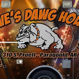 a dog on the side of a truck