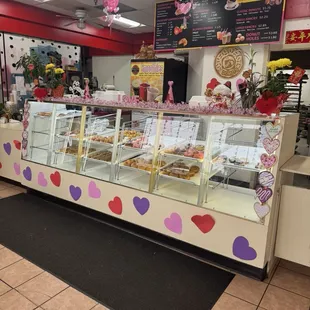 Inside....love the decor!