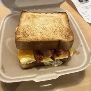 Texas toast sandwich