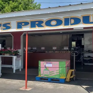 Looks like a flower stand from the outside.