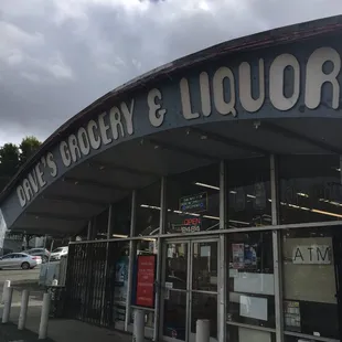 the outside of the store