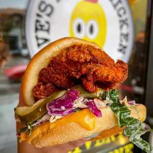 Chicken slider