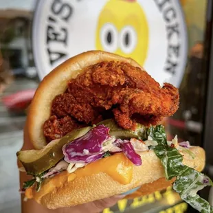 chicken wings and fried chicken