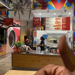 a person&apos;s thumb up