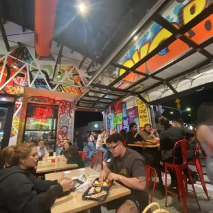 Indoor seating