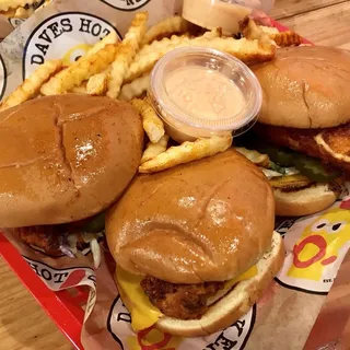 Dave's #4 1 Slider with Fries