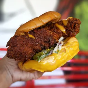 Single Slider.  Medium spice level didn't have any heat at all.