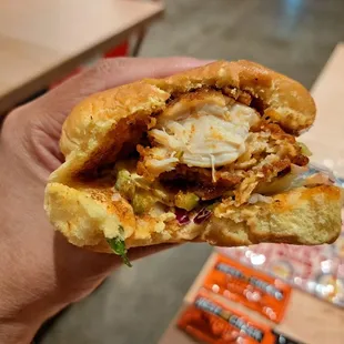 Inside the chicken slider - Photo taken 10/15/22