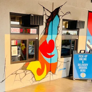 They have a walk-up window too!