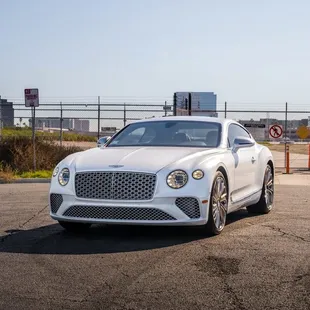 Cool Bentley Parked outside