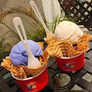 Ube &amp; lychee
